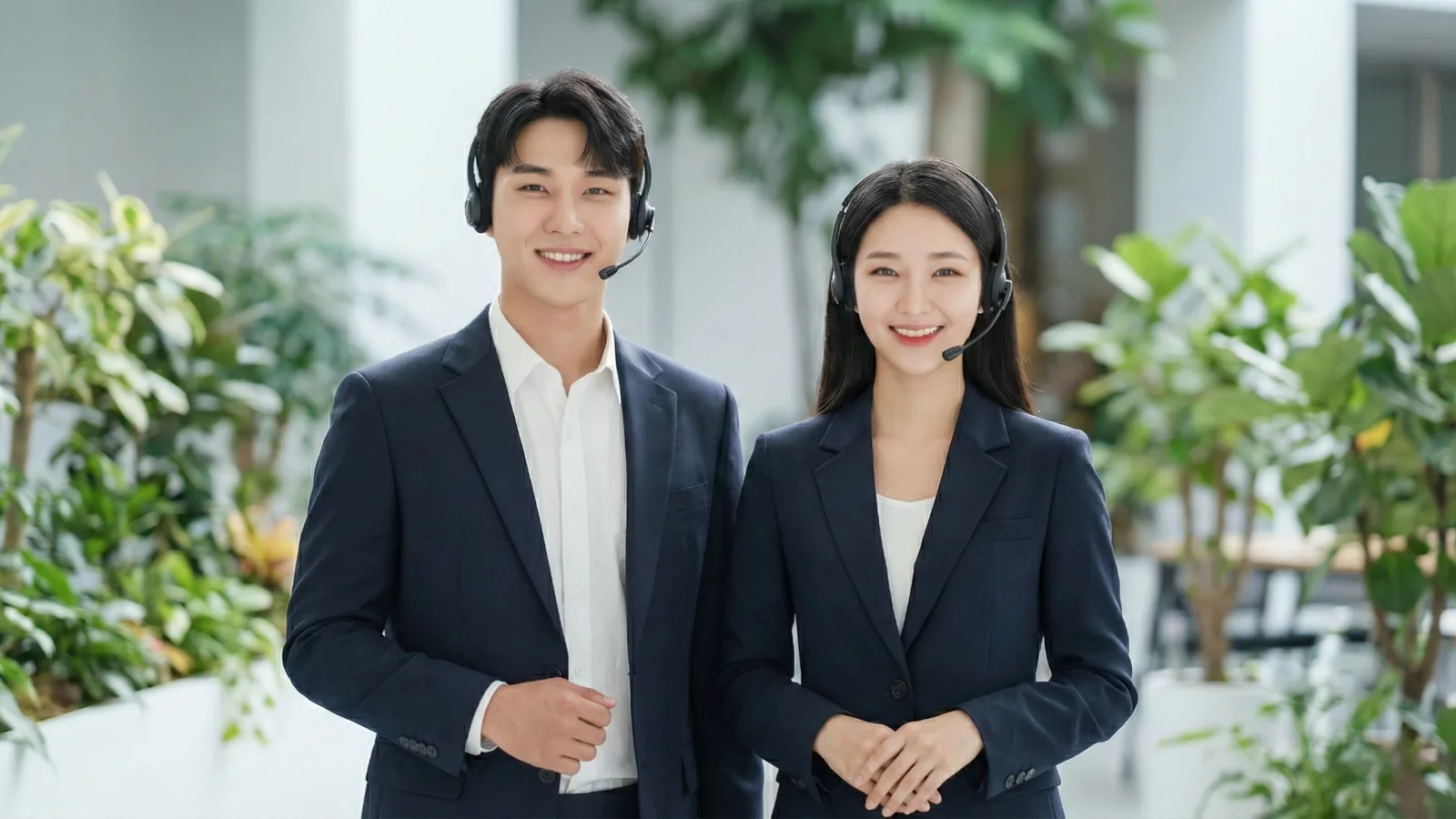 품티켓 정보이용료현금화수수료 문의를 기다리는 상담원 사진